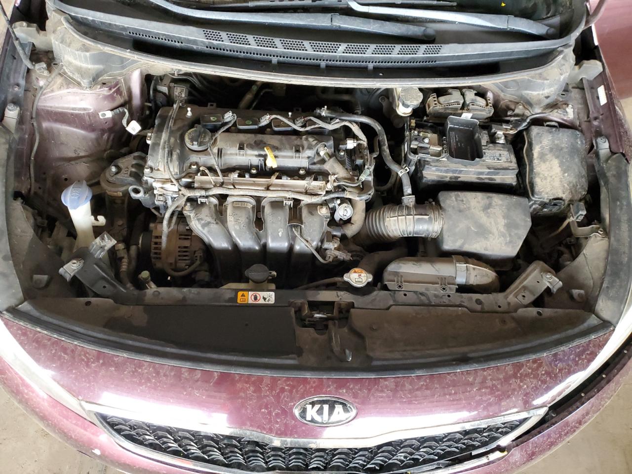 2017 Kia Forte Lx VIN: 3KPFK4A71HE055194 Lot: 89566305