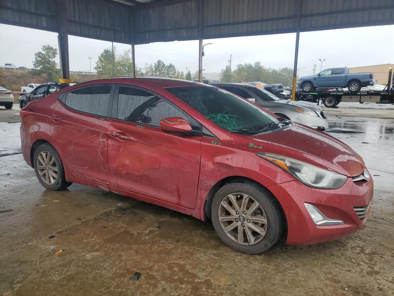 2014 Hyundai Elantra Se VIN: 5NPDH4AE1EH475968 Lot: 90345855