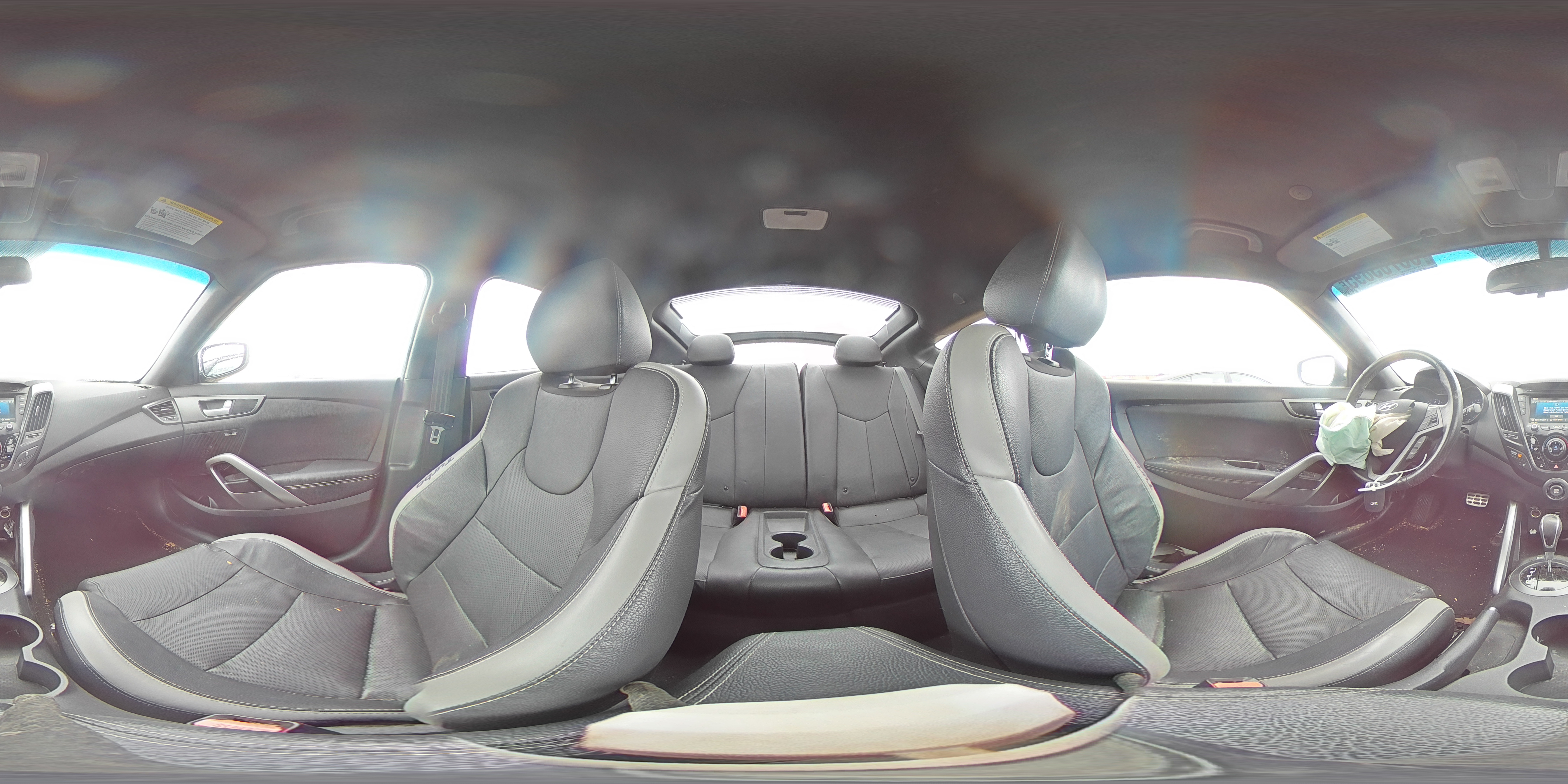 2016 Hyundai Veloster Turbo VIN: KMHTC6AE7GU274957 Lot: 85703895