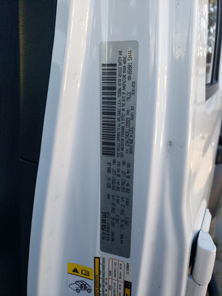 2020 Jeep Gladiator Sport VIN: 1C6HJTAG5LL123929 Lot: 90813375