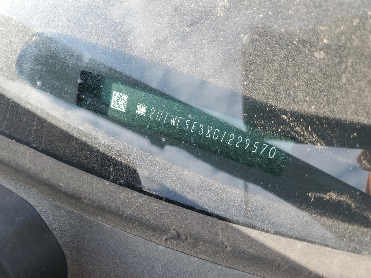 2012 Chevrolet Impala Ls VIN: 2G1WF5E38C1229570 Lot: 82259475