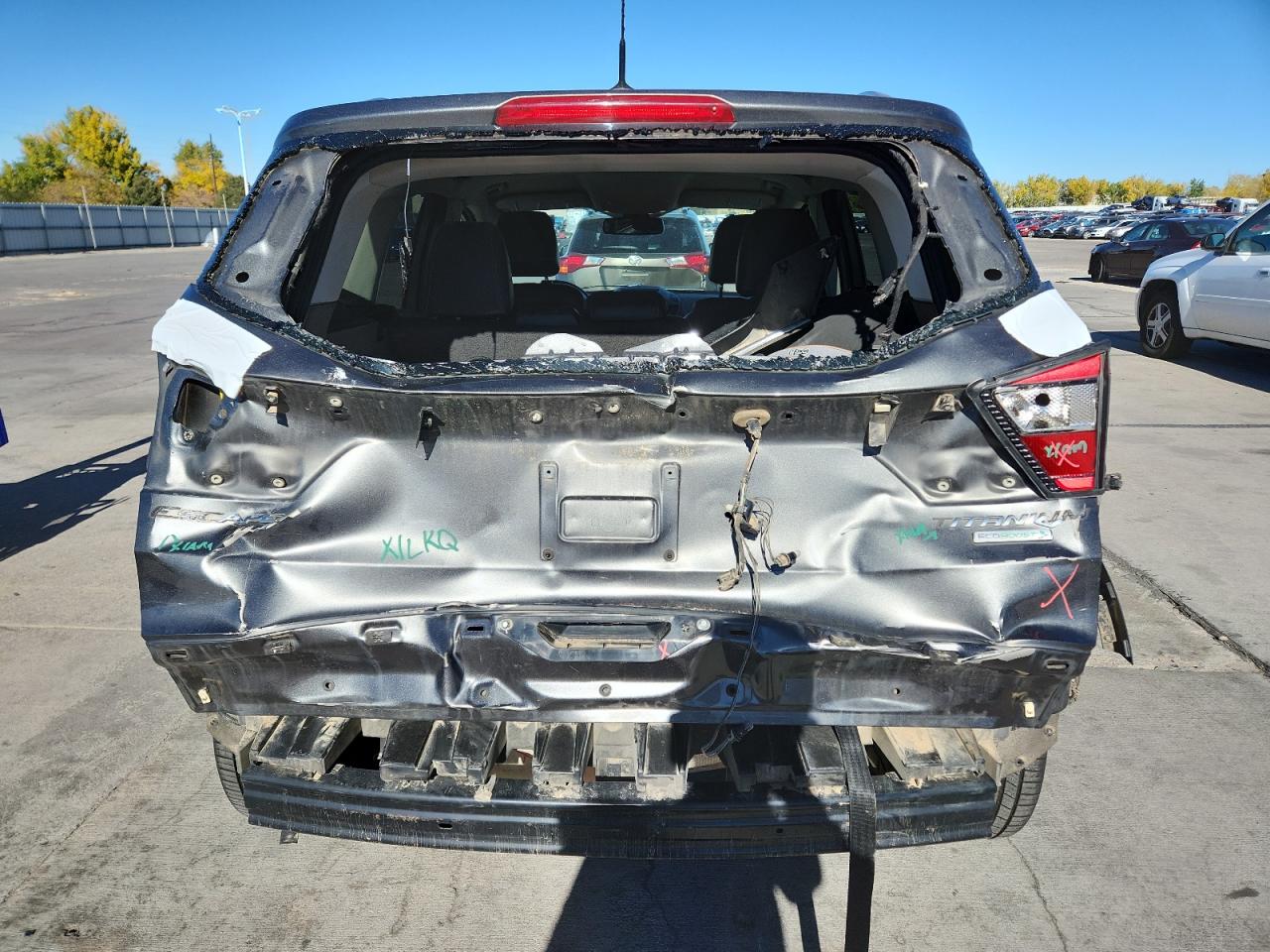 2017 Ford Escape Titanium VIN: 1FMCU0JD8HUB01810 Lot: 87097655