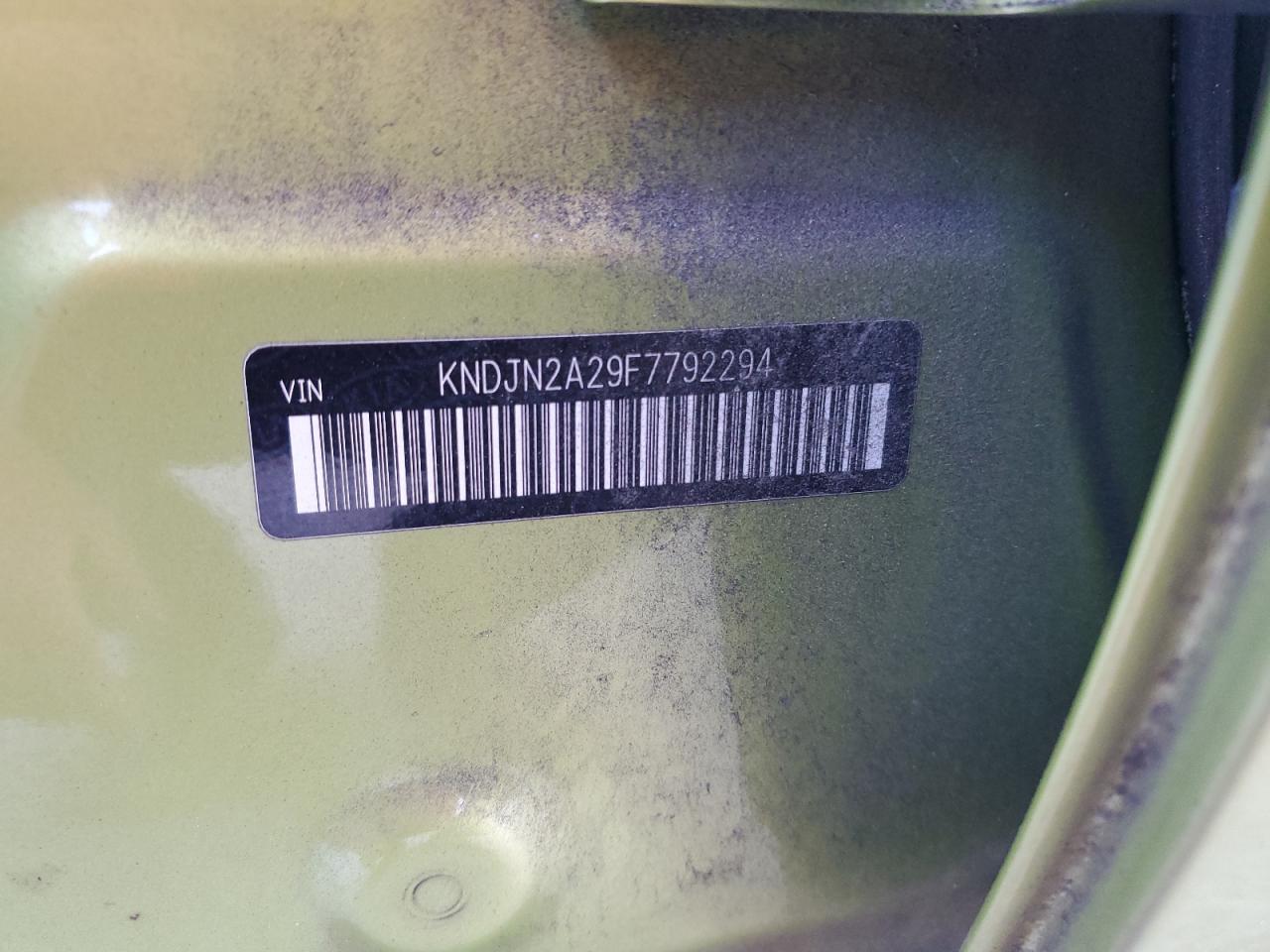 2015 Kia Soul VIN: KNDJN2A29F7792294 Lot: 82174225