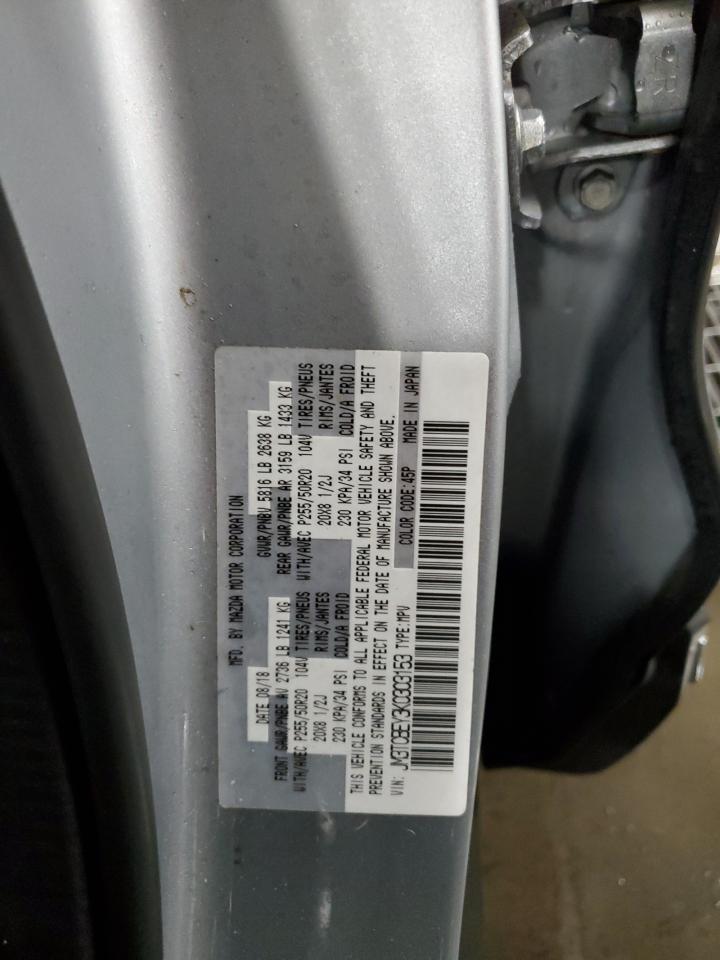 2019 Mazda Cx-9 Signature VIN: JM3TCBEY3K0303153 Lot: 90833315