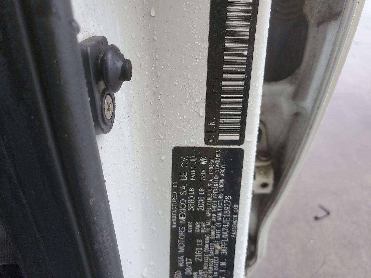 2018 Kia Forte Lx VIN: 3KPFL4A74JE189278 Lot: 85113415