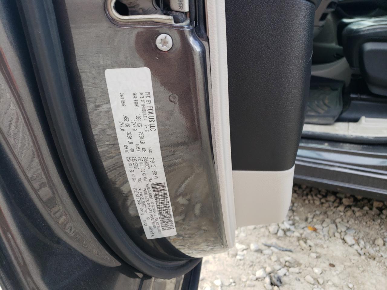 2017 Chrysler Pacifica Touring L VIN: 2C4RC1BG1HR538321 Lot: 86668515