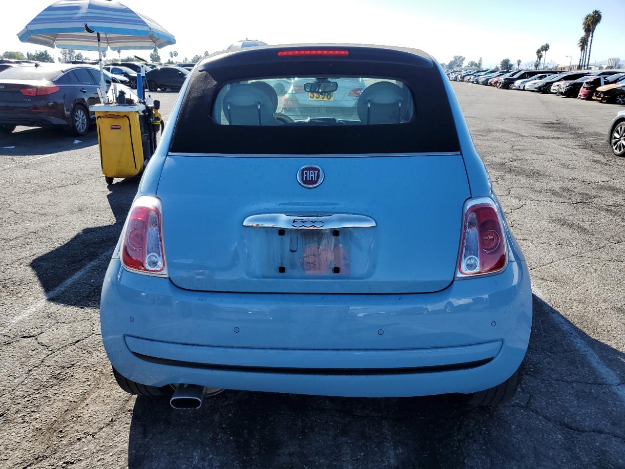 2017 Fiat 500 Pop VIN: 3C3CFFLR7HT506176 Lot: 85584095