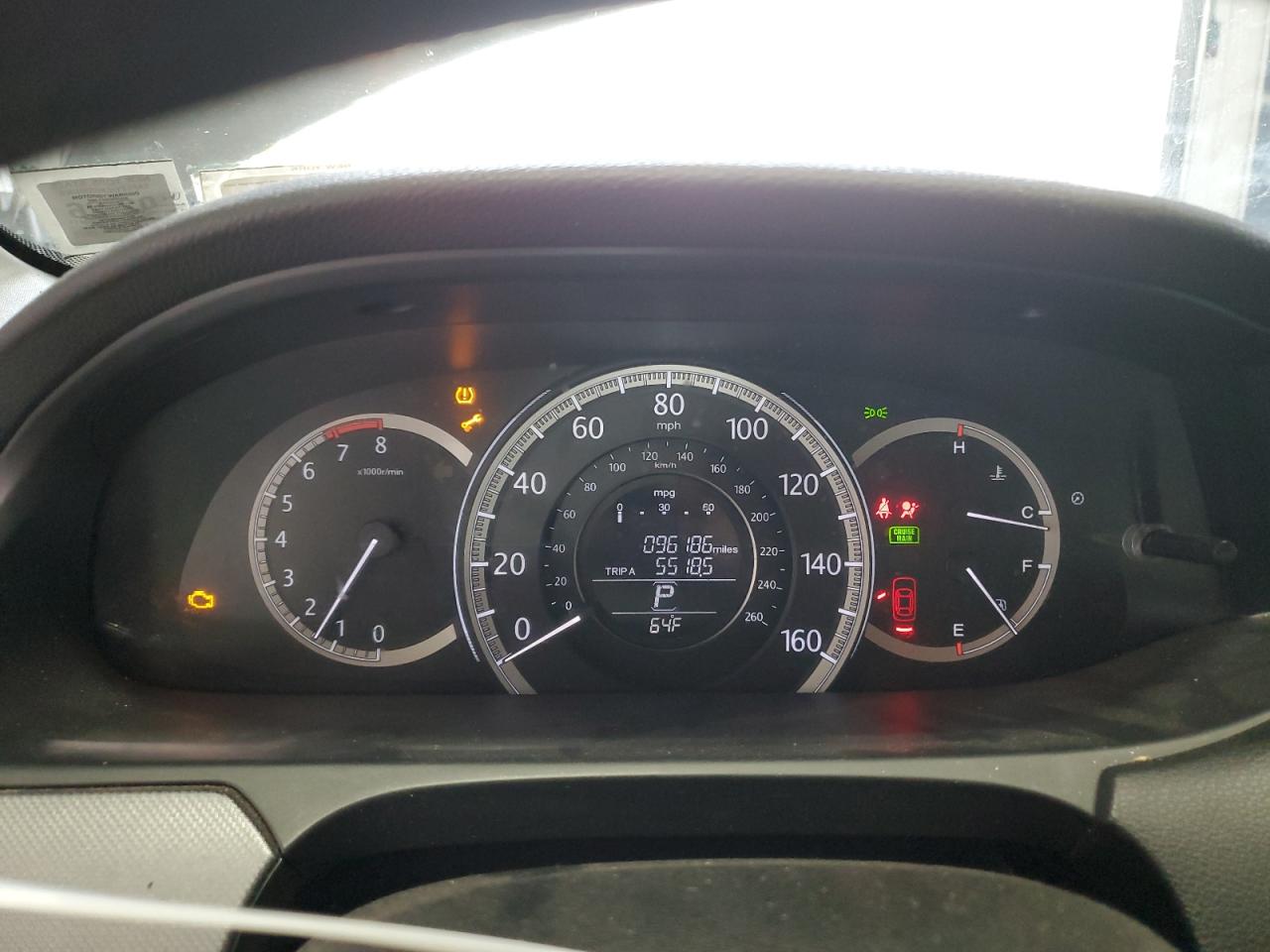 2014 Honda Accord Lx VIN: 1HGCR2F3XEA009811 Lot: 86060705