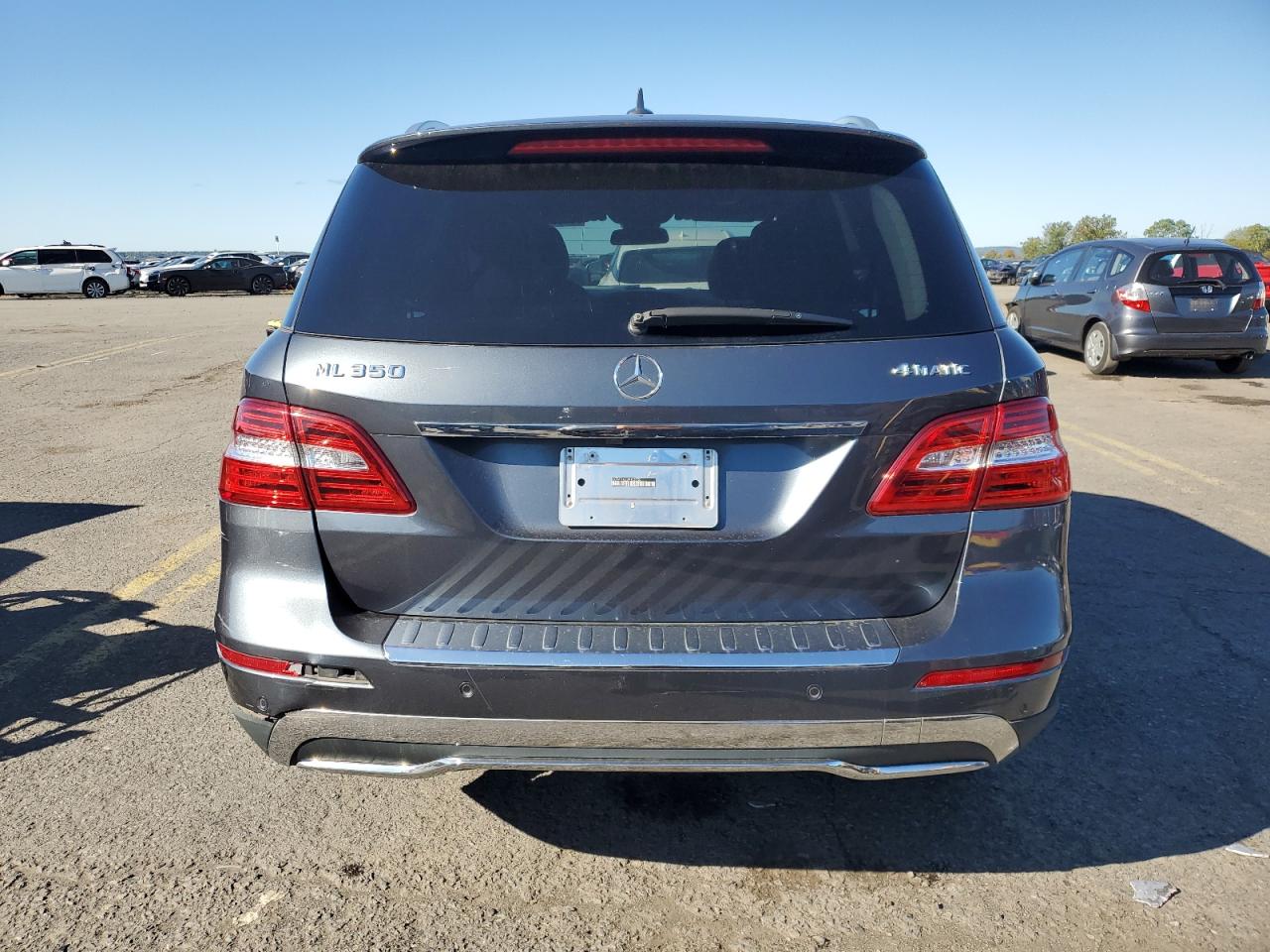 2013 Mercedes-Benz Ml 350 4Matic VIN: 4JGDA5HB2DA105734 Lot: 84995005
