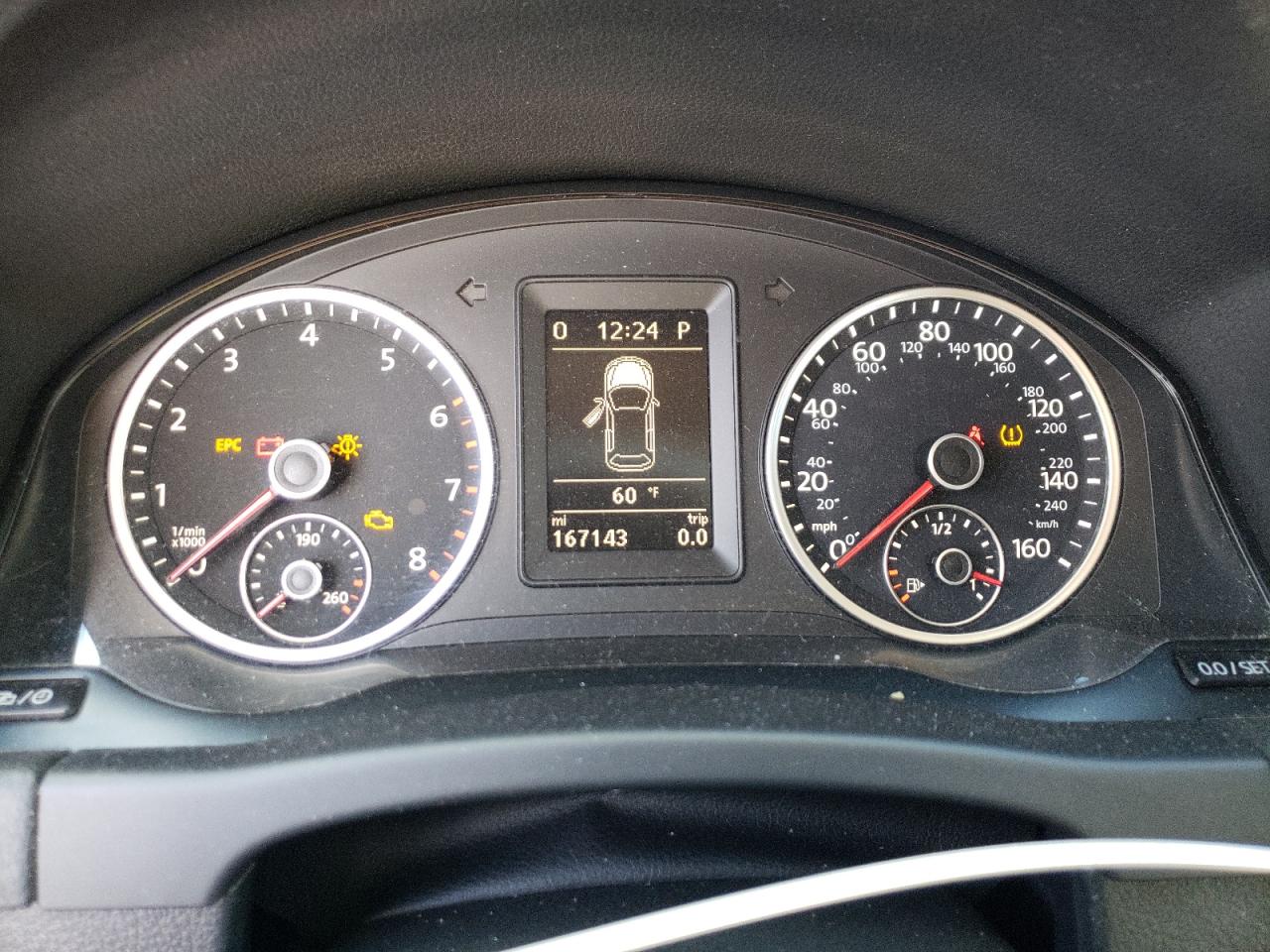 2014 Volkswagen Tiguan S VIN: WVGAV3AX0EW571393 Lot: 89877165