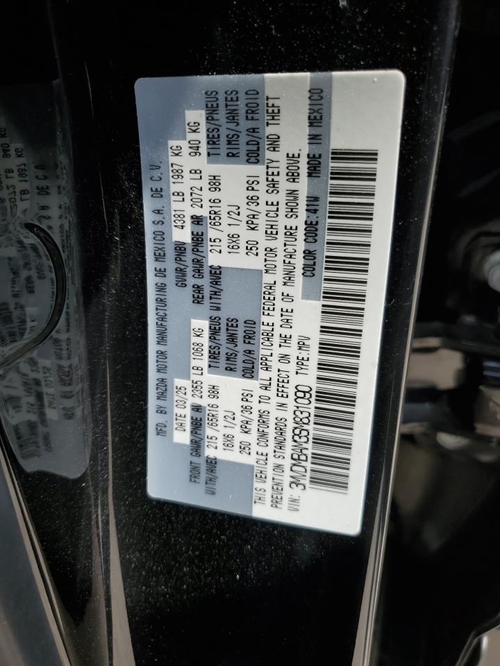 2025 Mazda Cx-30 VIN: 3MVDMBAM3SM831090 Lot: 86682065