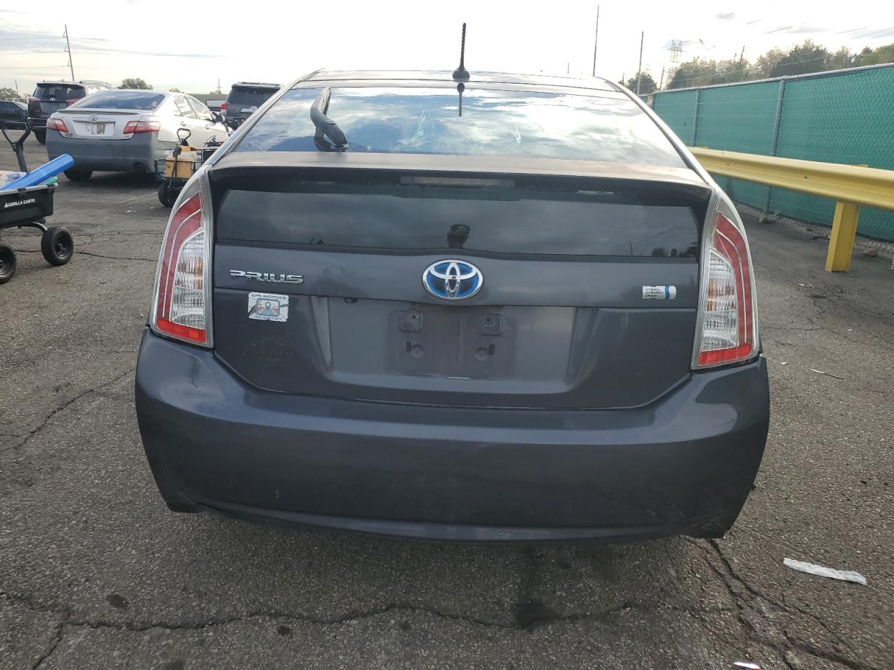 2012 Toyota Prius VIN: JTDKN3DU5C1499367 Lot: 86306665