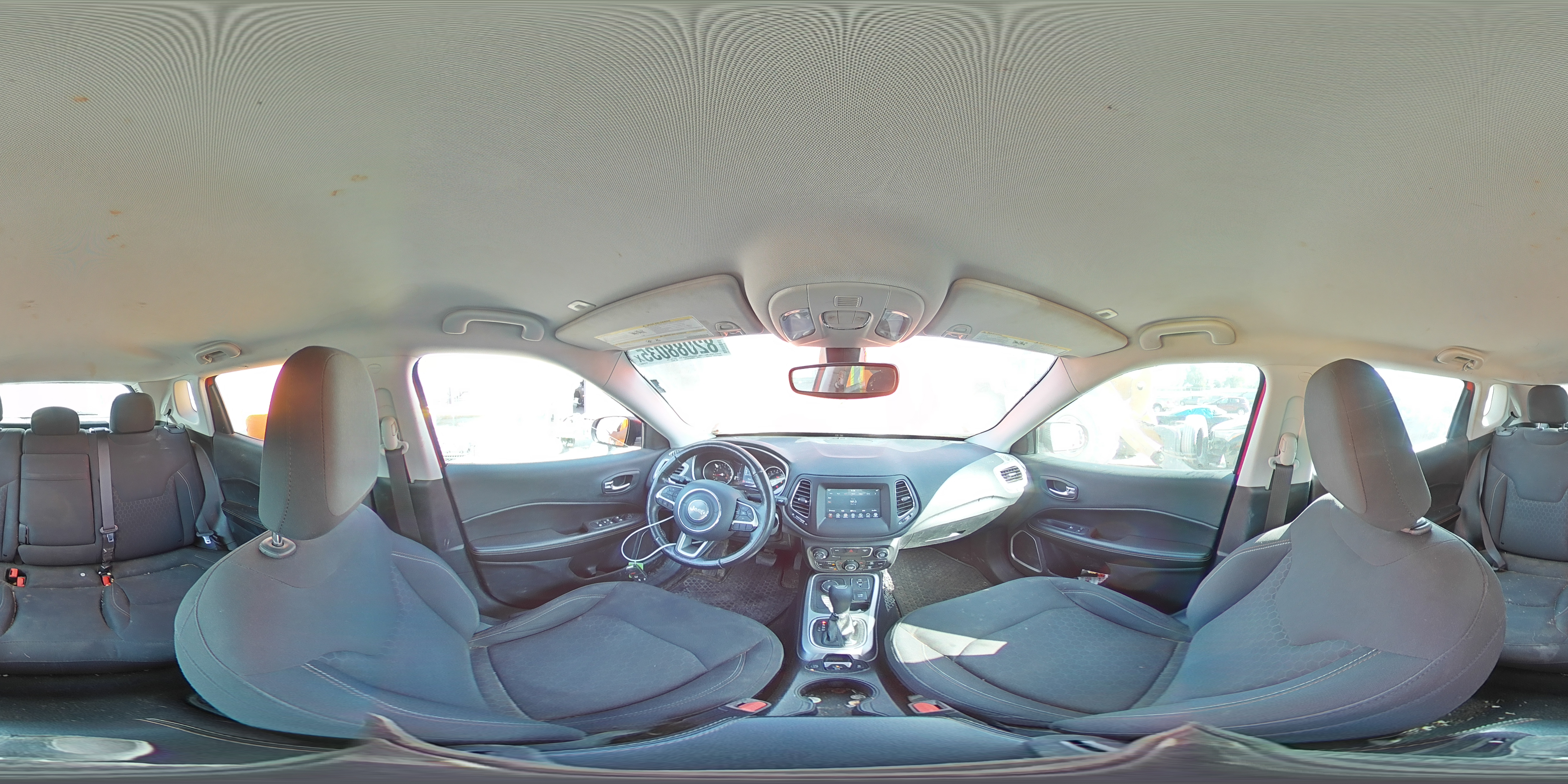 2019 Jeep Compass Sport VIN: 3C4NJDAB2KT595224 Lot: 82088035