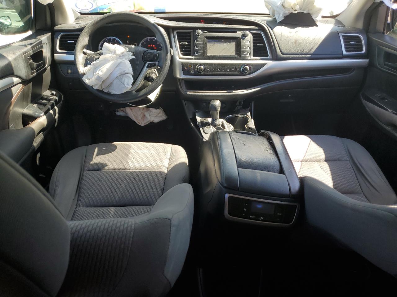 2018 Toyota Highlander Le VIN: 5TDZZRFH9JS238765 Lot: 86606025