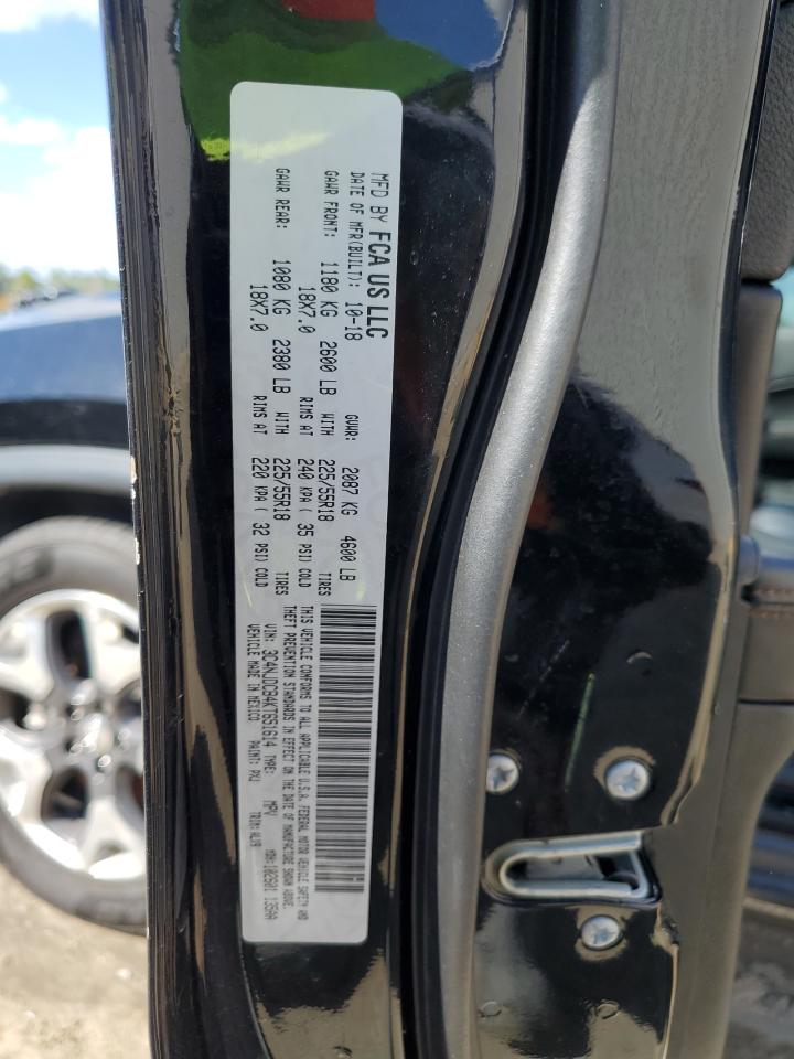 2019 Jeep Compass Limited VIN: 3C4NJDCB4KT651614 Lot: 87063335