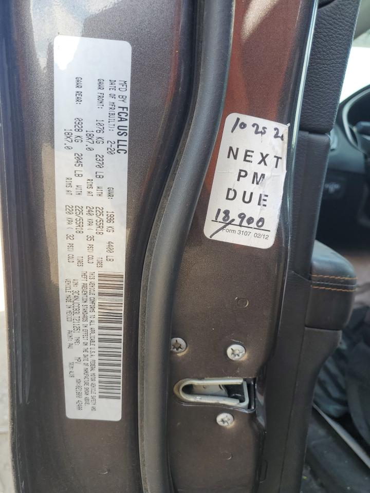 2020 Jeep Compass Limited VIN: 3C4NJCCB3LT211251 Lot: 84442175