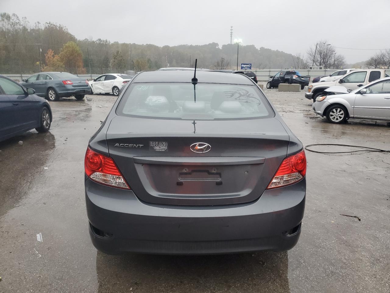 2013 Hyundai Accent Gls VIN: KMHCT4AE1DU334134 Lot: 90266975