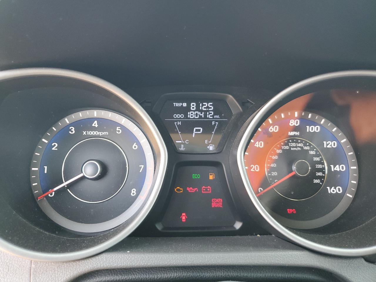 2012 Hyundai Elantra Gls VIN: KMHDH4AE9CU320180 Lot: 81993975