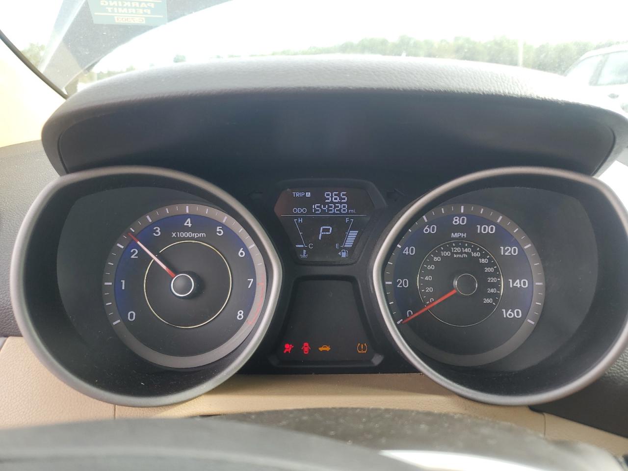 2011 Hyundai Elantra Gls VIN: KMHDH4AE5BU092418 Lot: 82402285