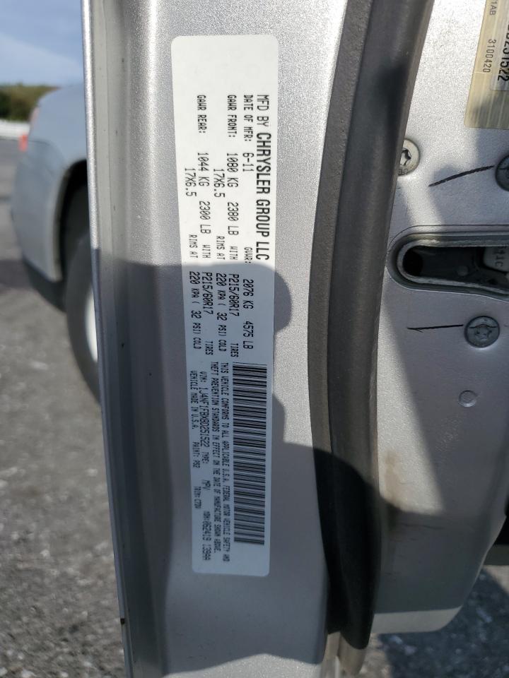 2011 Jeep Compass Sport VIN: 1J4NF1FBXBD251522 Lot: 85377795