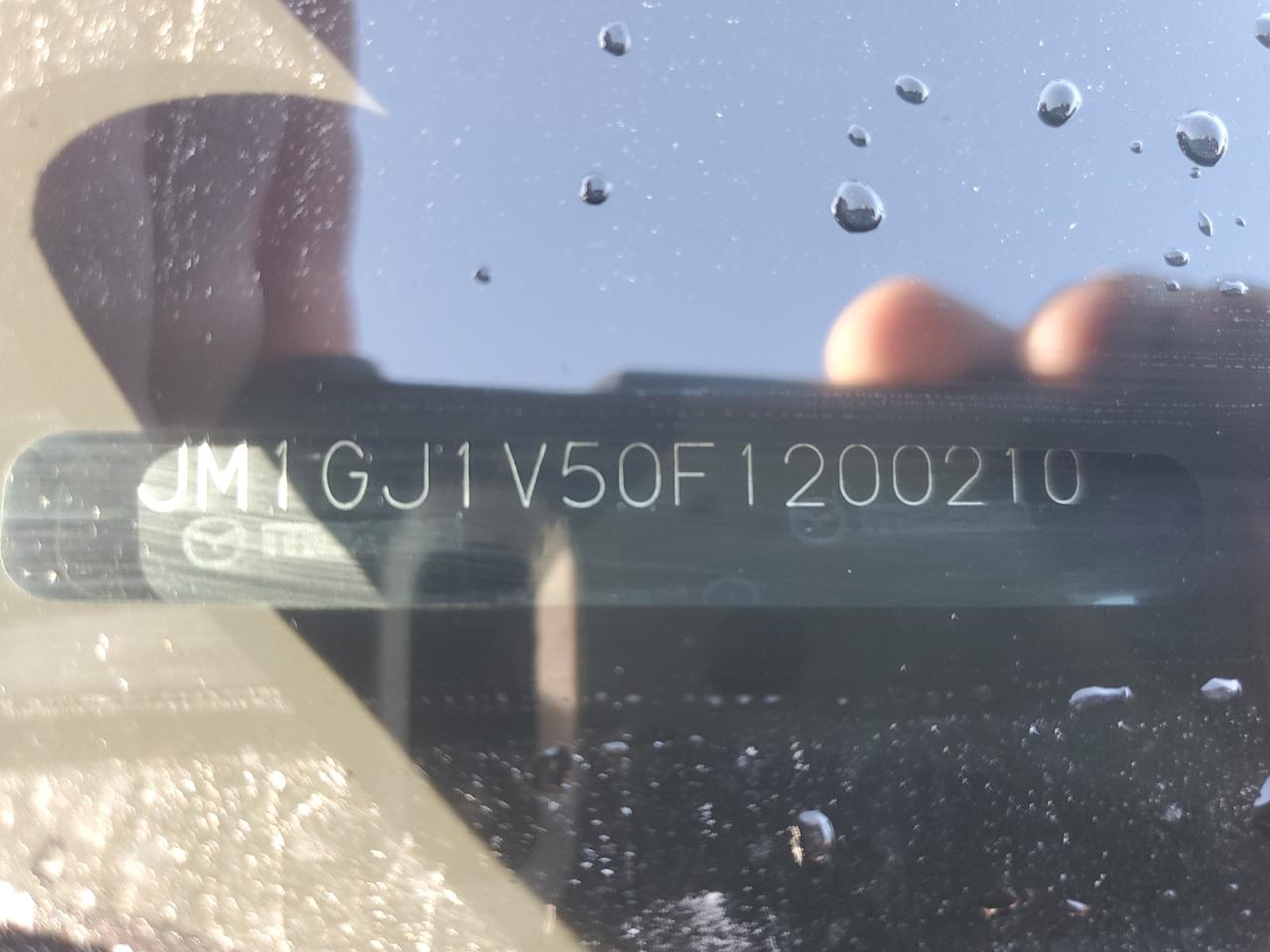 2015 Mazda 6 Touring VIN: JM1GJ1V50F1200210 Lot: 89865535