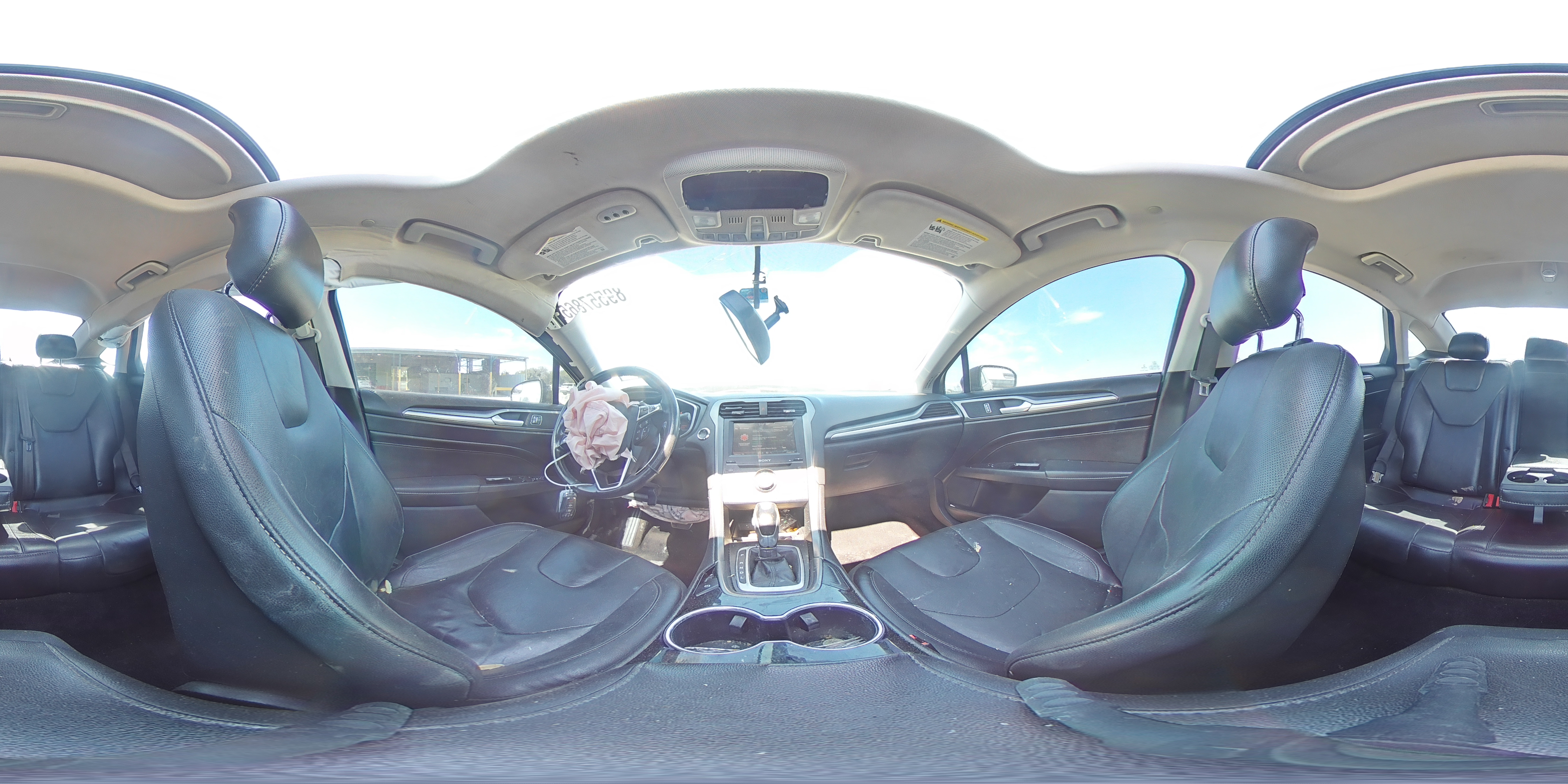 2014 Ford Fusion Titanium Hev VIN: 3FA6P0RUXER304283 Lot: 89557865