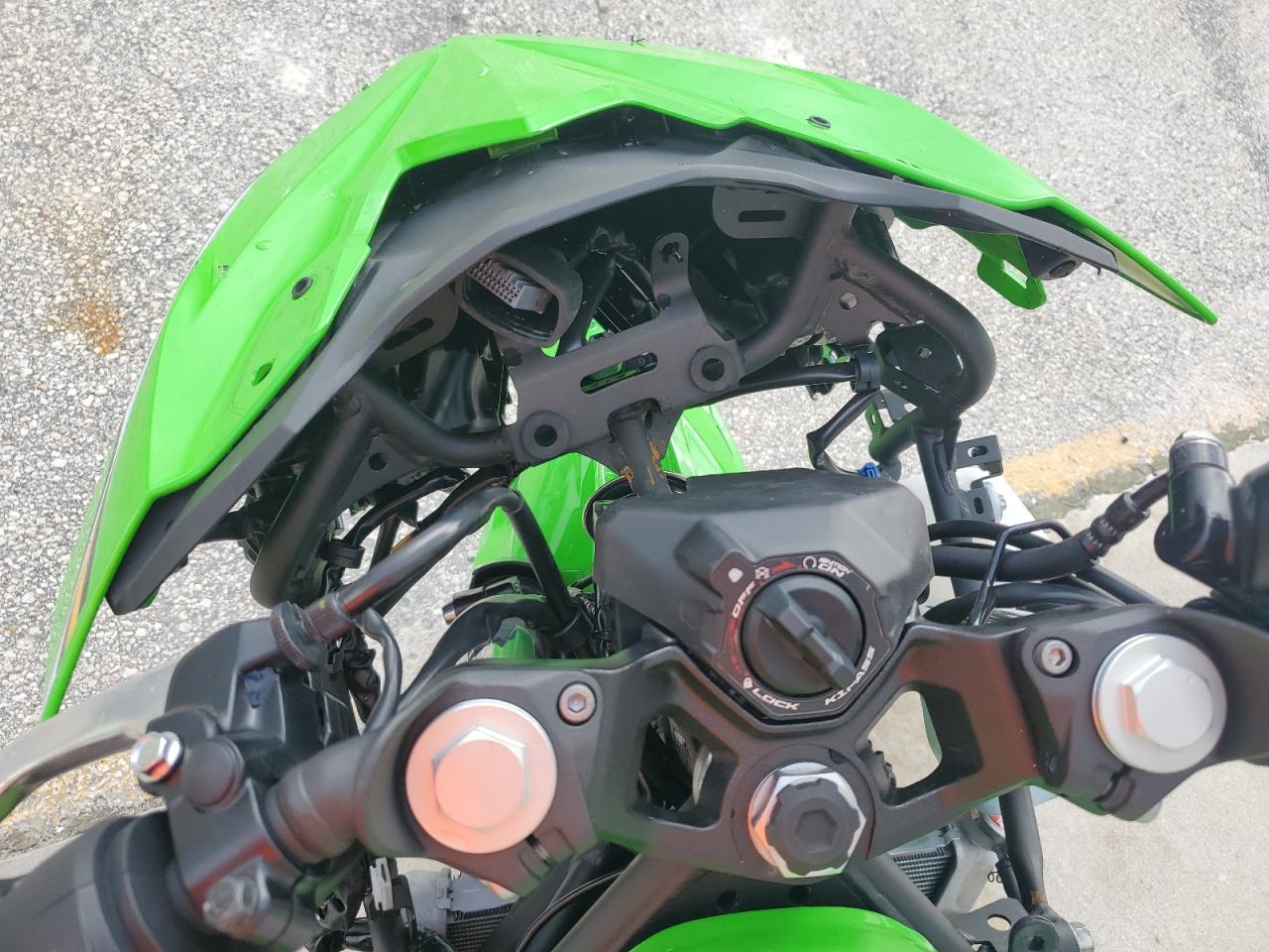 2025 Kawasaki Ex500 A VIN: ML5EXGJ12SDA44463 Lot: 85666675