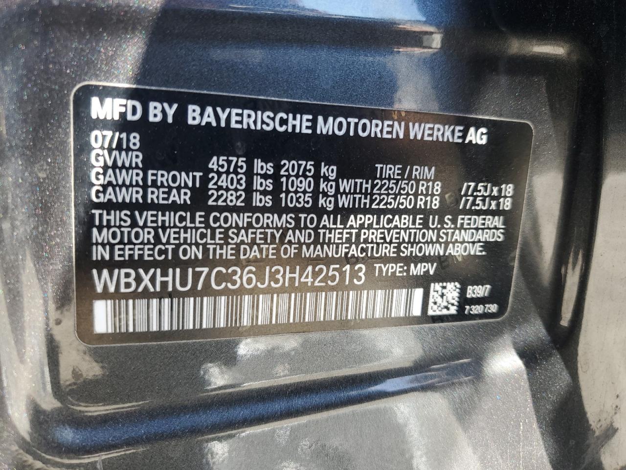 Фото: WBXHU7C36J3H42513