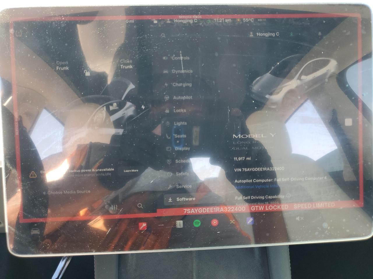 2024 Tesla Model Y VIN: 7SAYGDEE1RA322400 Lot: 87285495