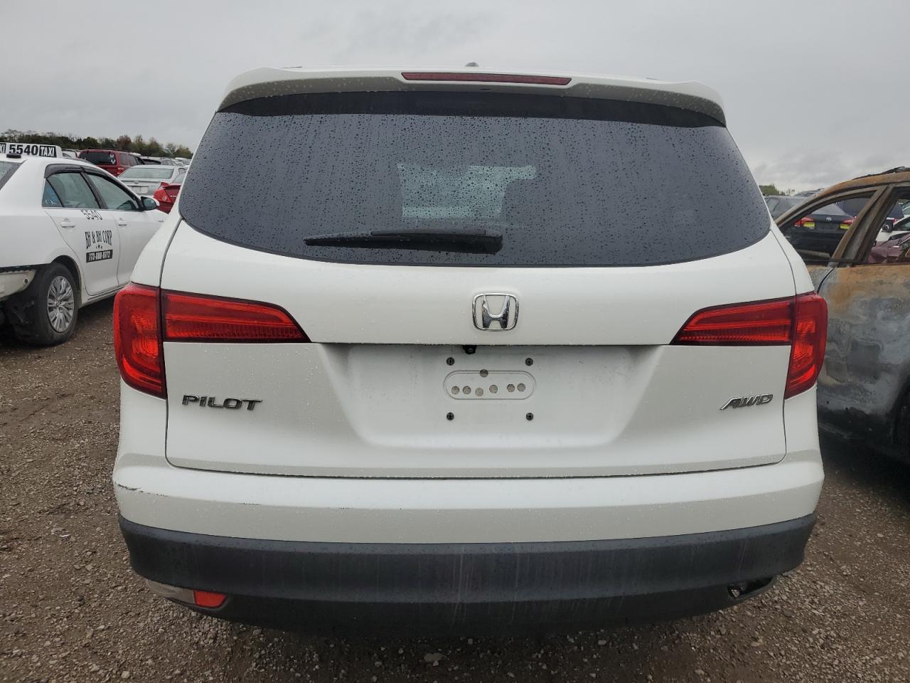 2016 Honda Pilot Exln VIN: 5FNYF6H76GB017287 Lot: 82216105