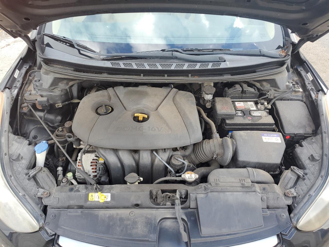 2013 Hyundai Elantra Gls VIN: KMHDH4AE9DU879388 Lot: 85315495