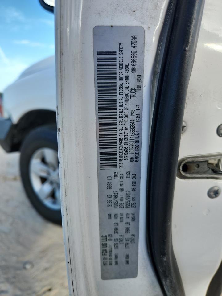 2019 Ram 1500 Classic Slt VIN: 1C6RR6TT4KS682644 Lot: 85119465