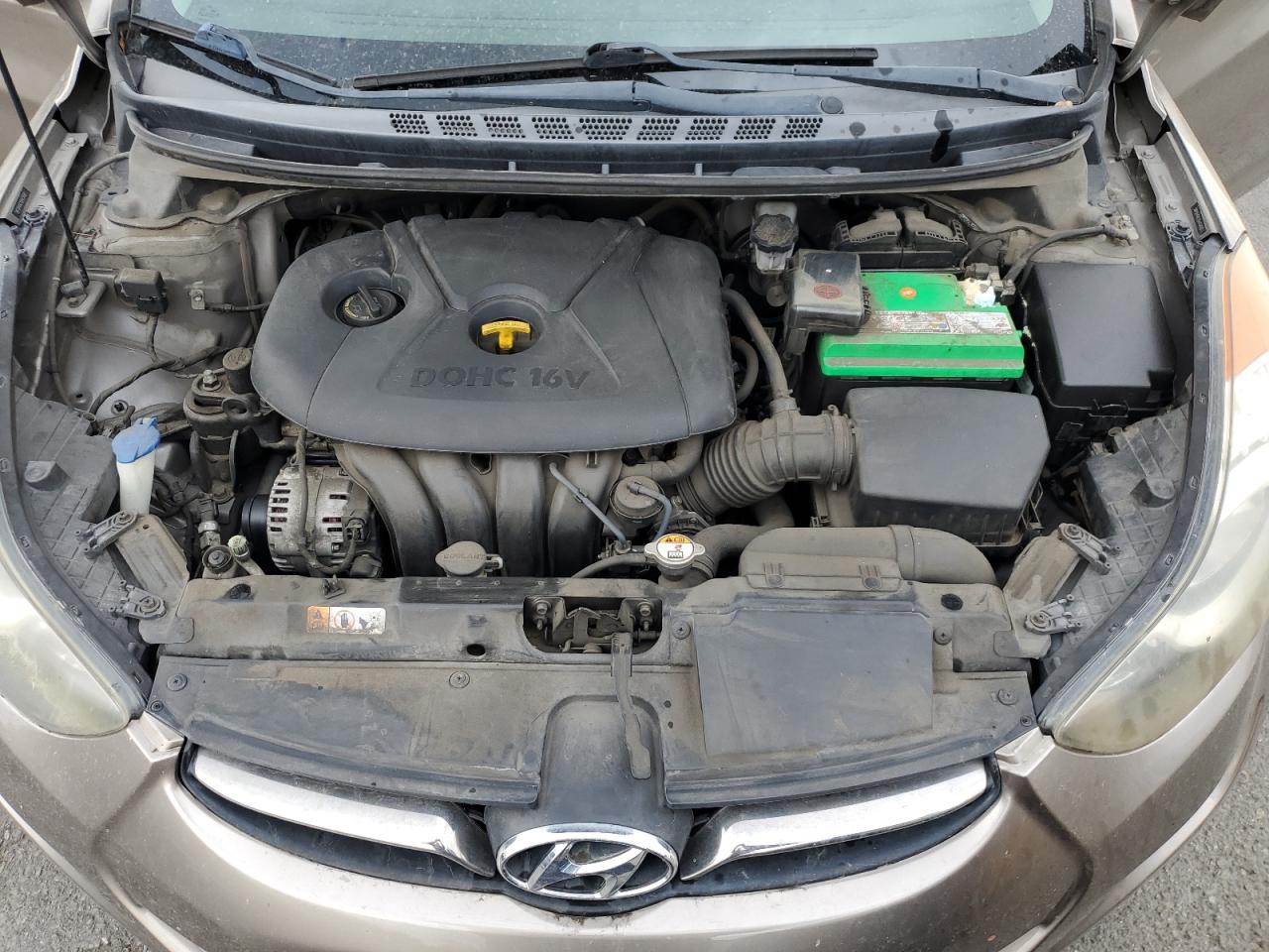 2013 Hyundai Elantra Gls VIN: 5NPDH4AE1DH434061 Lot: 80148915