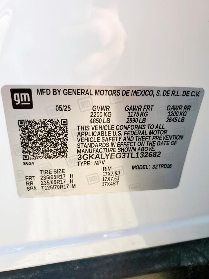 2026 GMC Terrain At4 VIN: 3GKALYEG3TL132682 Lot: 84950995