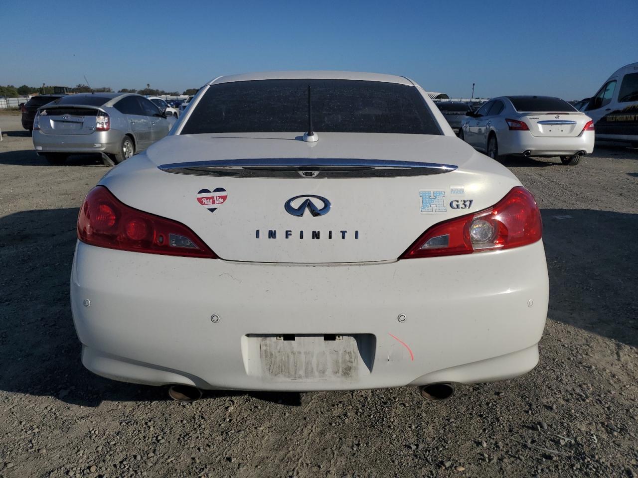 2011 Infiniti G37 Base VIN: JN1CV6FEXBM954550 Lot: 85521895