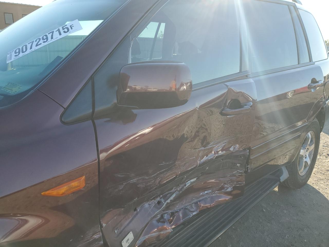 2007 Honda Pilot Exl VIN: 5FNYF18567B004413 Lot: 90729715