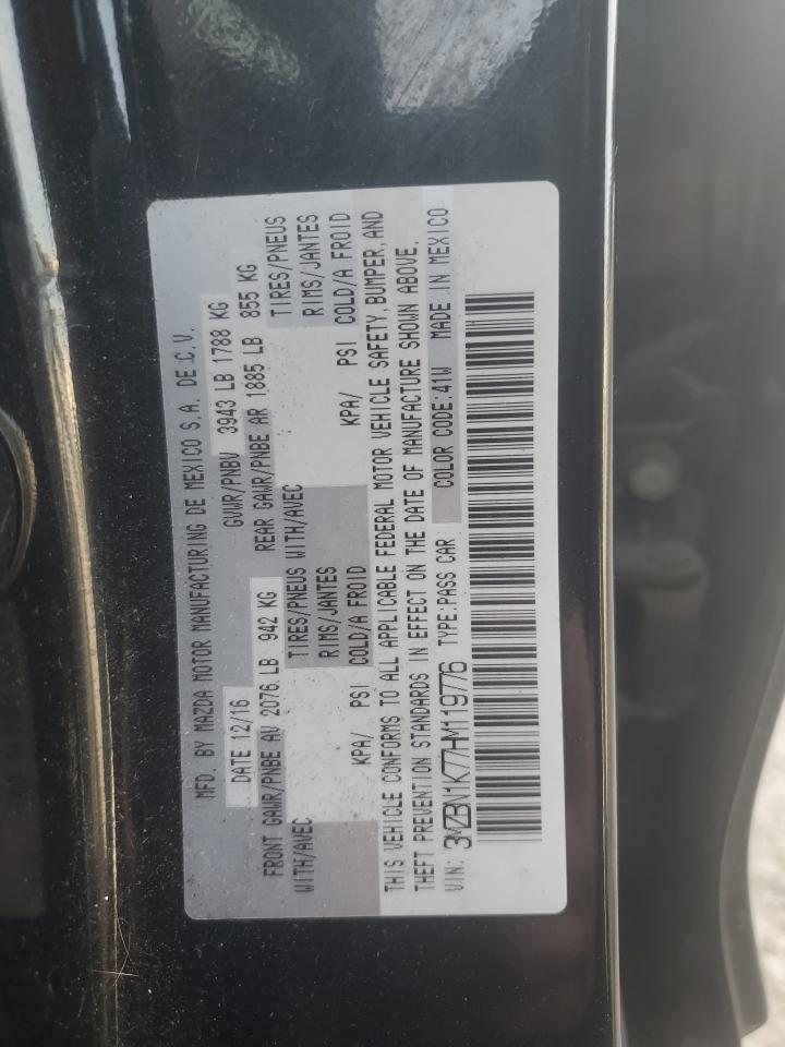 2017 Mazda 3 Sport VIN: 3MZBN1K77HM119776 Lot: 87232685