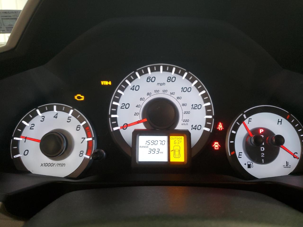 2012 Honda Pilot Ex VIN: 5FNYF4H4XCB063712 Lot: 85843255