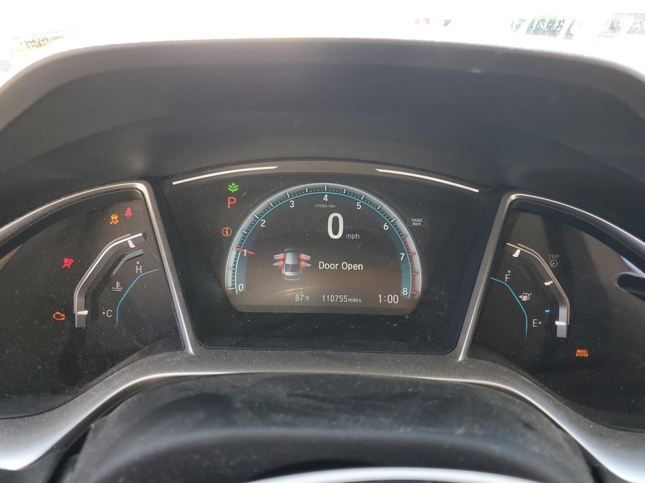 2018 Honda Civic Exl VIN: JHMFC1F79JX022971 Lot: 85870415