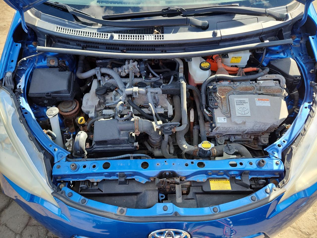 2012 Toyota Prius C VIN: JTDKDTB37C1507823 Lot: 89819585