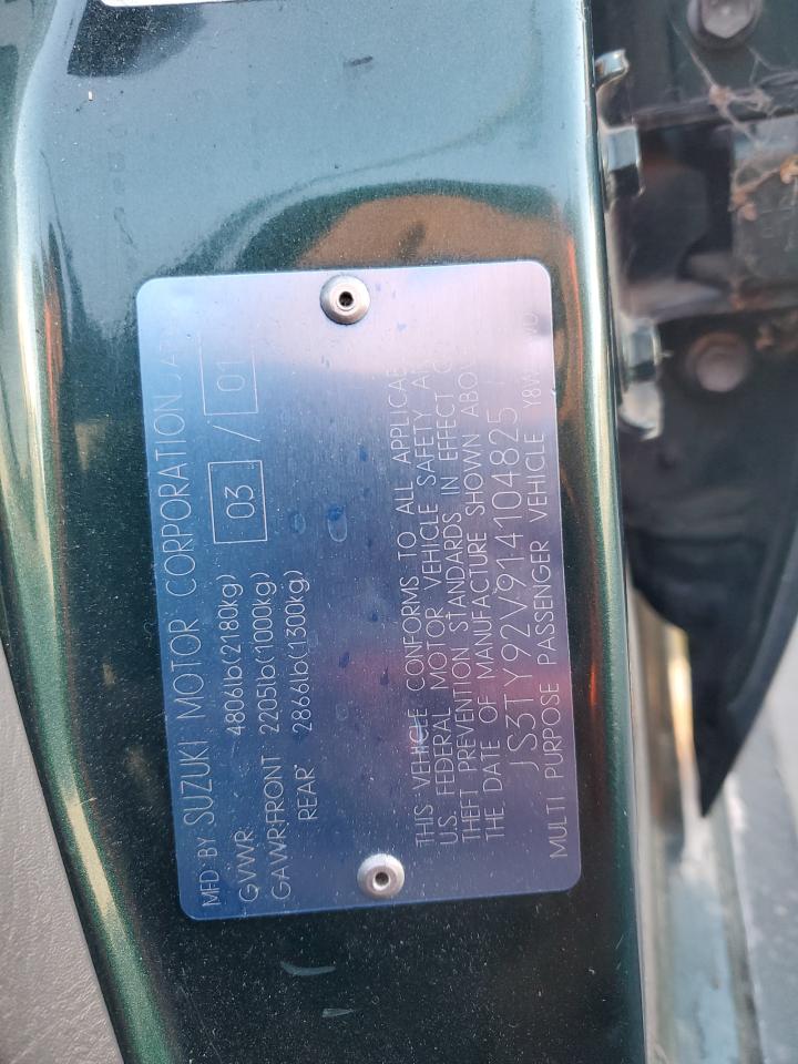 2001 Suzuki Grand Vitara Xl7 Touring VIN: JS3TY92V914104825 Lot: 85203955