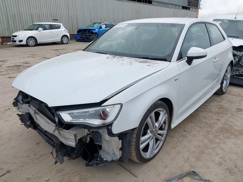 2013 AUDI A3 2.0 TDI S LINE 3DR for sale at Copart PETERLEE