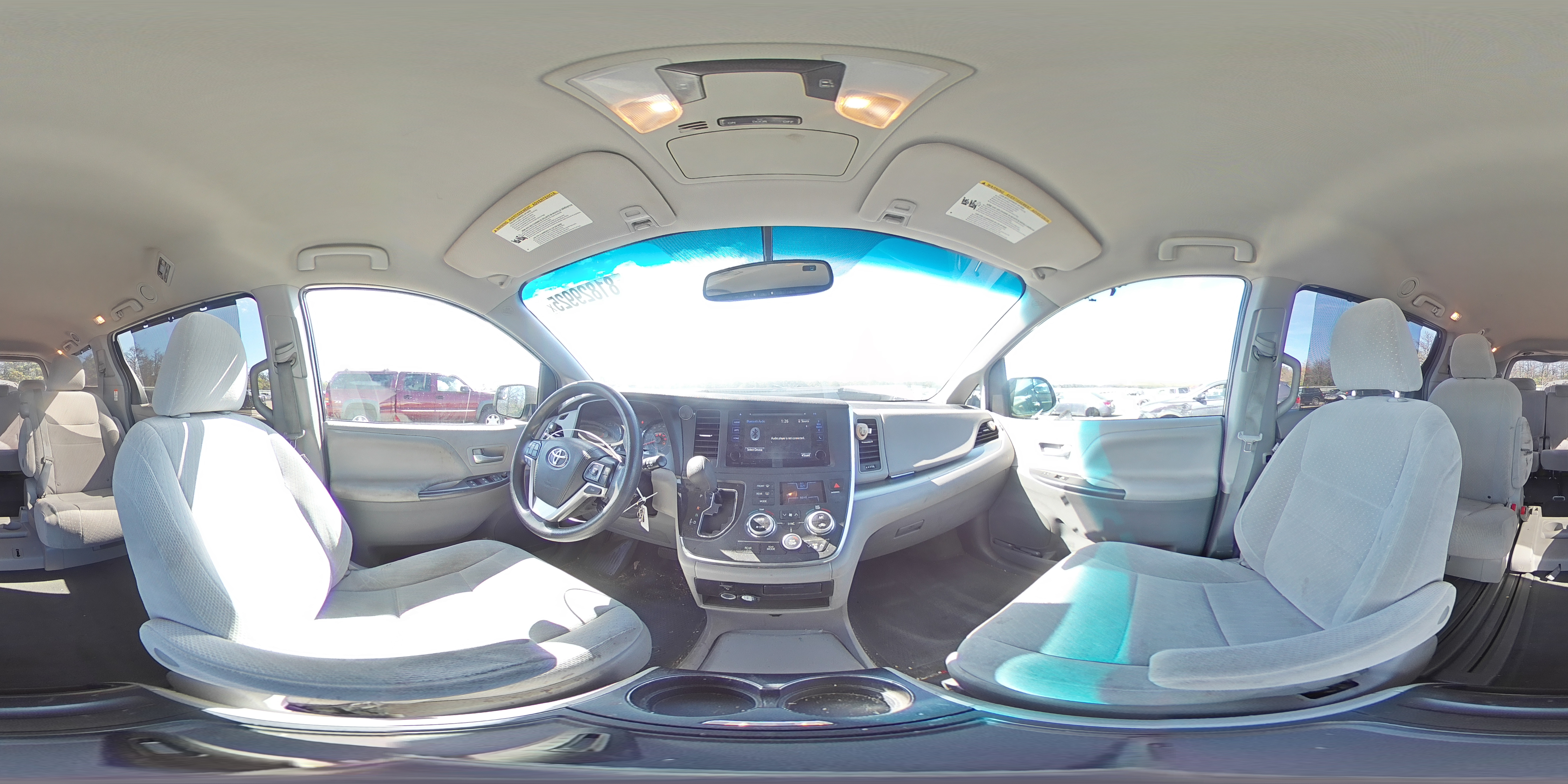 2017 Toyota Sienna Le VIN: 5TDKZ3DC7HS853105 Lot: 81829925