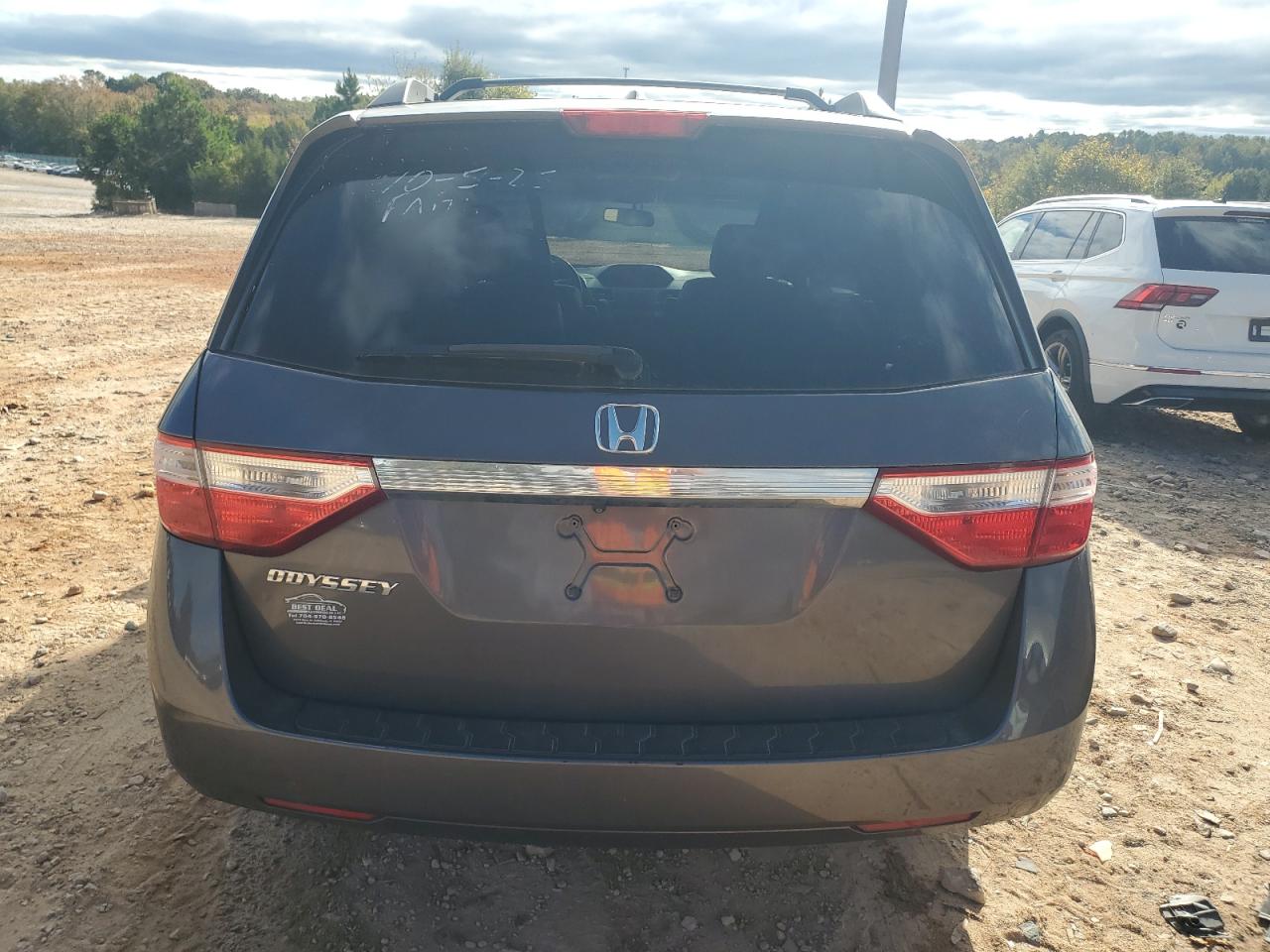 2012 Honda Odyssey Exl VIN: 5FNRL5H68CB126018 Lot: 82386905