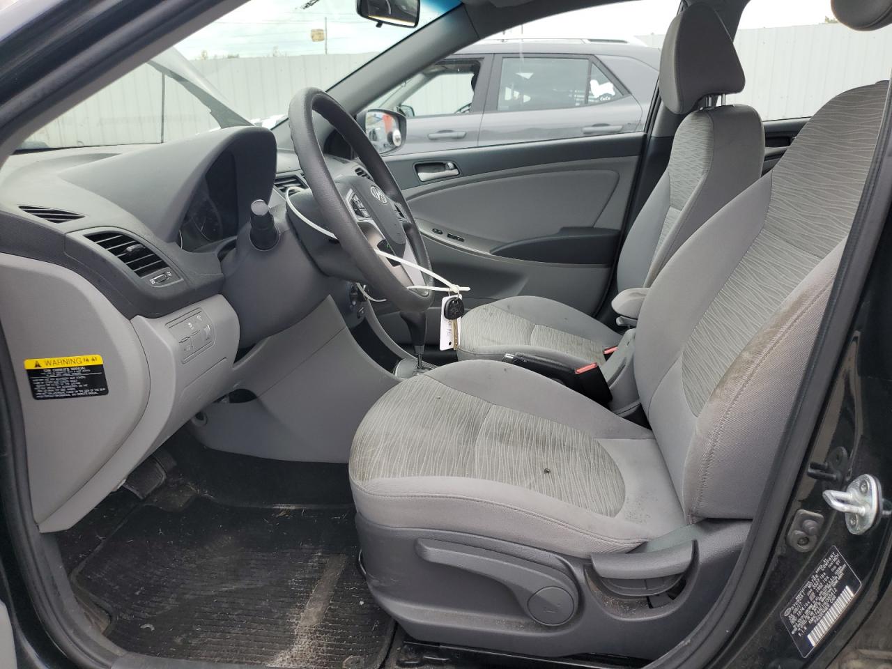 2017 Hyundai Accent Se VIN: KMHCT4AE1HU355412 Lot: 85660695