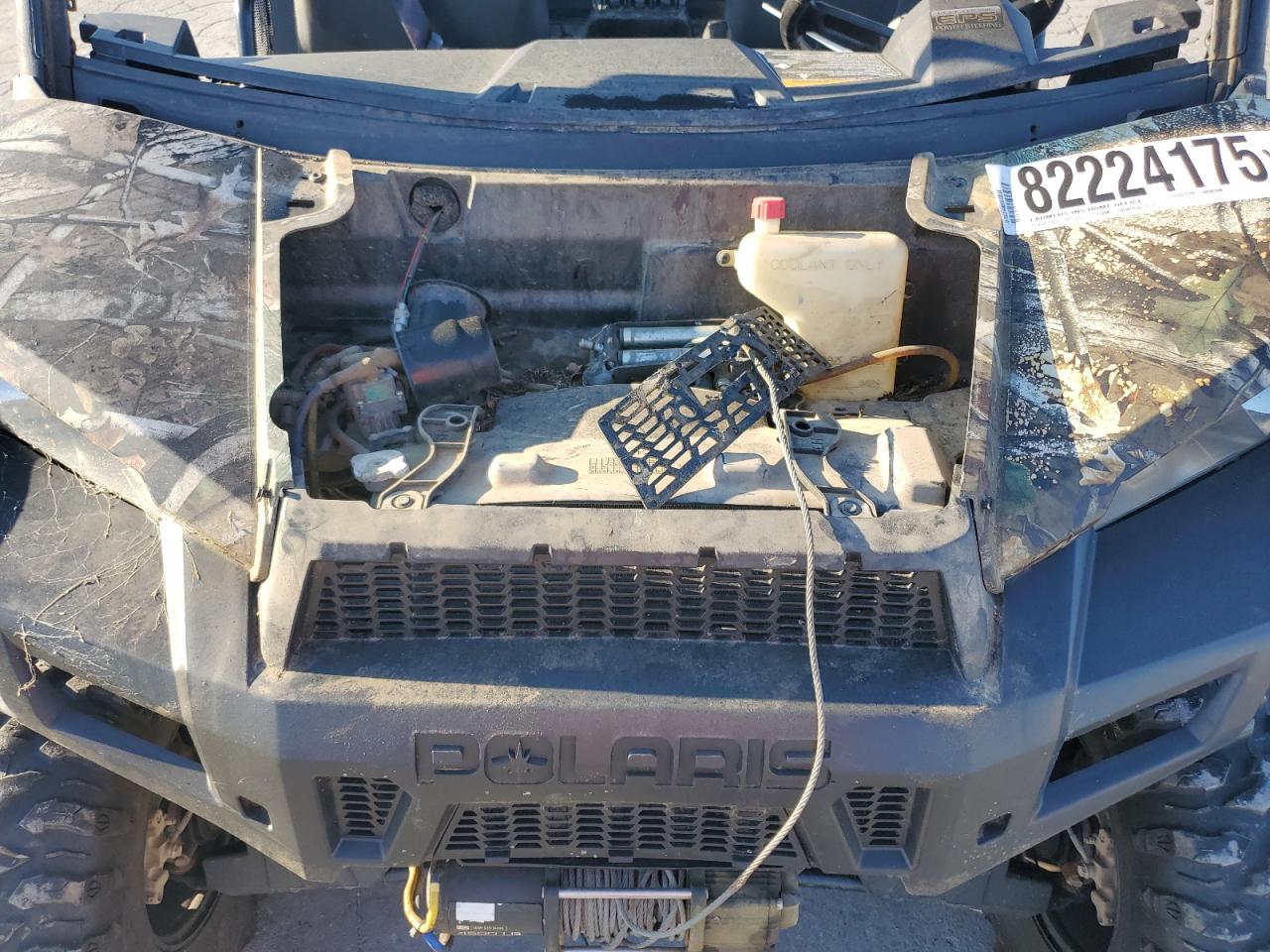 2015 Polaris Ranger Crew 900 Eps VIN: 3NSRUE875FG878083 Lot: 82224175