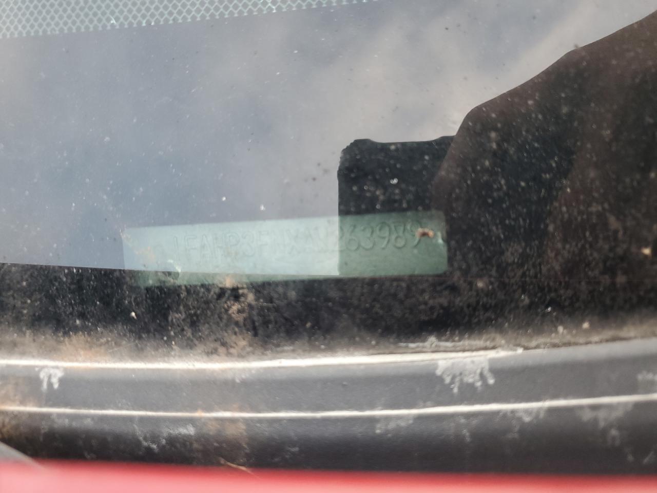 2010 Ford Focus Se VIN: 1FAHP3FNXAW263989 Lot: 84246405