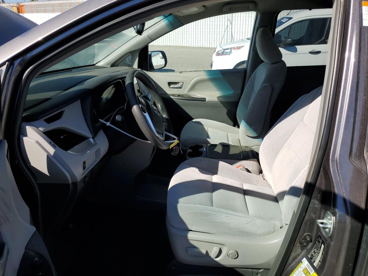 2015 Toyota Sienna Le VIN: 5TDKK3DC8FS643145 Lot: 87252135