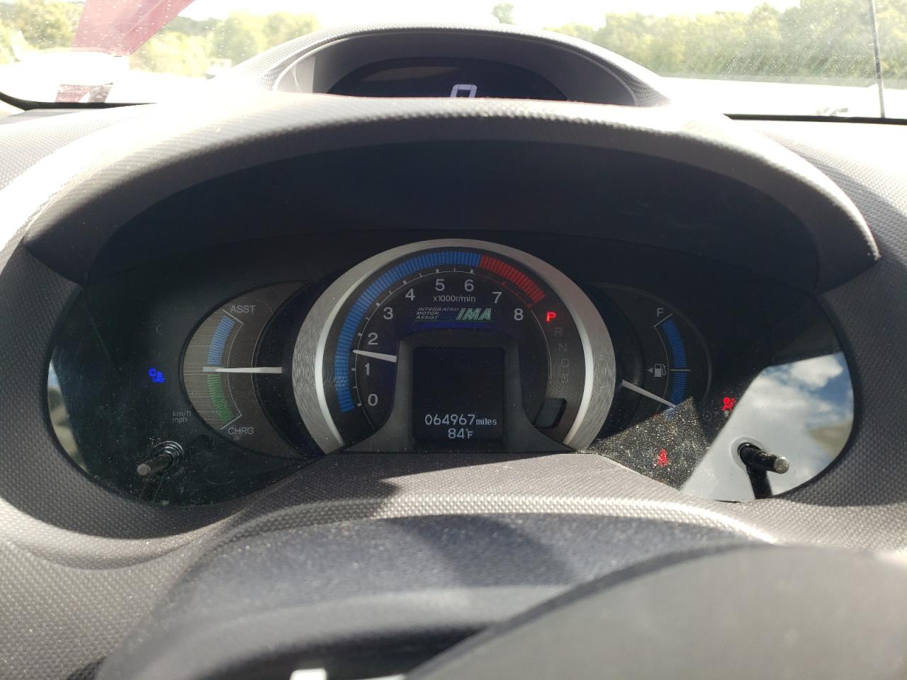 2010 Honda Insight Ex VIN: JHMZE2H72AS031311 Lot: 85293425