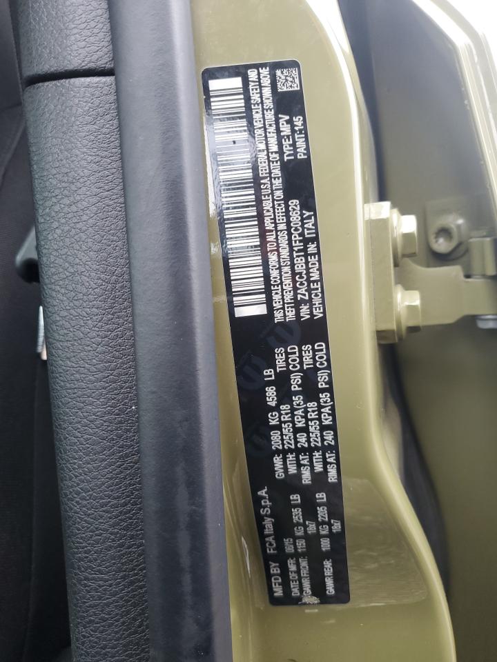 2015 Jeep Renegade Latitude VIN: ZACCJBBT1FPC08629 Lot: 82366865